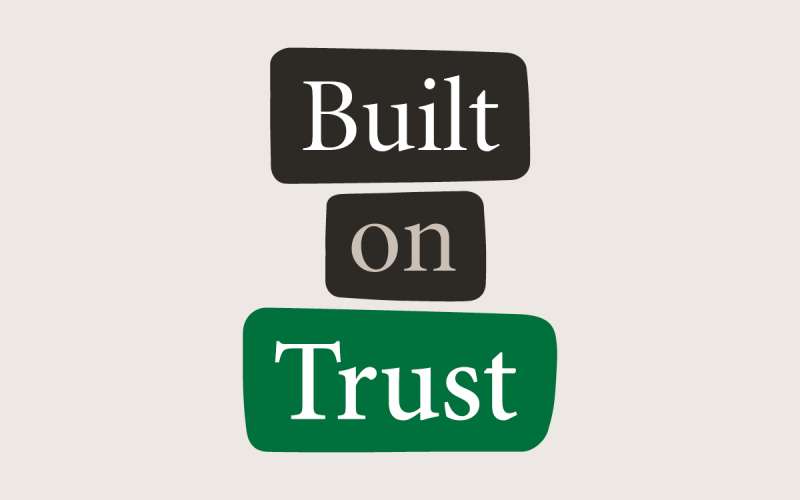 built on trust logo