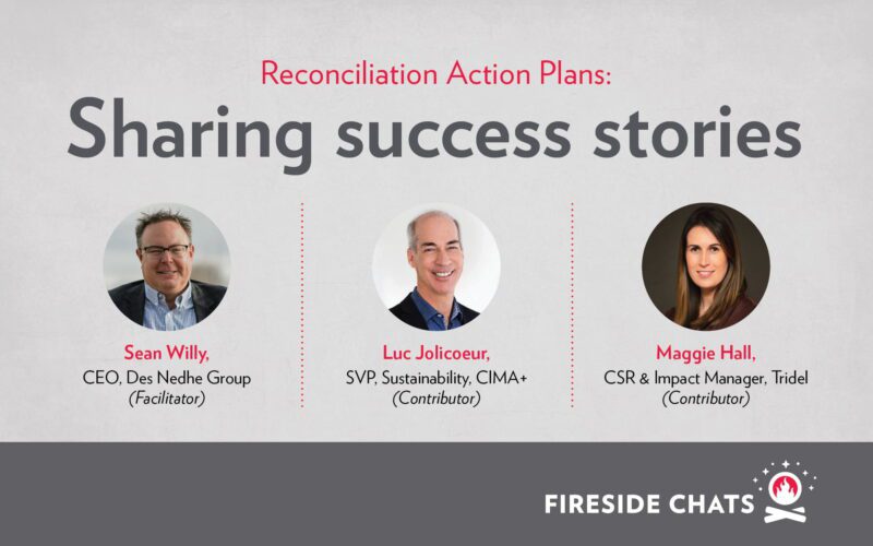 Introducing the first Creative Fireside Chat on Reconciliation Action